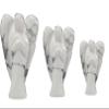 ABN Exports Reiki Energy Angel Howlite Crystal Healing Crown Chakra Gift 2" view 3
