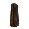KESAR ZEMS Tiger Eye Crystal Healing Wand with Healing and Calming Effects - Energy Generator Point/Tower (10 X 2 X 3 cm) Brown. view 2