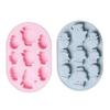 2pcs Silicone Baking Molds 3D Easter Chick Molds Cake Decorative Fondant for Chocolate Candy Dessert Sugar Cake Cupcake Resin Clay view 1
