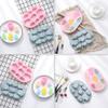 2pcs Silicone Baking Molds 3D Easter Chick Molds Cake Decorative Fondant for Chocolate Candy Dessert Sugar Cake Cupcake Resin Clay view 2