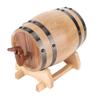 1L Oak Aging Barrel,Portable Vintage Mini wooden Oak Timber Wine Barrel, Premium Oak Brewing Barrel,Age your own Whiskey, Beer,Wine,Bourbon,Tequila, Hot Sauce,for Home Brewing/restaurant Use(1#) view 1