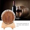 1L Oak Aging Barrel,Portable Vintage Mini wooden Oak Timber Wine Barrel, Premium Oak Brewing Barrel,Age your own Whiskey, Beer,Wine,Bourbon,Tequila, Hot Sauce,for Home Brewing/restaurant Use(1#) view 2
