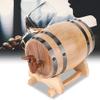 1L Oak Aging Barrel,Portable Vintage Mini wooden Oak Timber Wine Barrel, Premium Oak Brewing Barrel,Age your own Whiskey, Beer,Wine,Bourbon,Tequila, Hot Sauce,for Home Brewing/restaurant Use(1#) view 3