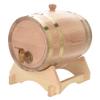Oak Aging Barrel,Vintage wooden Oak Timber Wine Barrel,Premium Oak Aging Barrel,Age your own Whiskey, Beer,Wine,Bourbon,Tequila, Hot Sauce & More(1.5/3/5/10L)(5L) view 1
