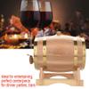 Oak Aging Barrel,Vintage wooden Oak Timber Wine Barrel,Premium Oak Aging Barrel,Age your own Whiskey, Beer,Wine,Bourbon,Tequila, Hot Sauce & More(1.5/3/5/10L)(5L) view 3