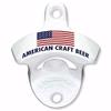 White Powder Coated American Craft Beer STARR"X" Bottle Opener view 1