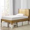 DormCo Carbon Steel Bed Risers for Twin/TXL Beds - 8" Lift - White view 3