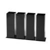DormCo 8" Lift - Carbon Steel Bed Risers - Black view 1
