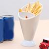 Carrying Fries Cup with Dipping Container French Fries Holder, Potato Chips Cup, 3.823.826.54 Inch for Home Restaurant view 2