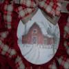 Beautiful Barn Scene Wreath view 2
