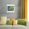 Rseau Arien Mondial (Global Air Network) - Fly Routes World Map - France Planisphere - Vintage Airline Travel Poster by Lucien Boucher c.1950 - Bamboo Fine Art 290gsm Paper (Unframed) 17x22in view 4