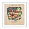 Trader Vics Restaurant Menu - Honolulu Hawaii - Vintage Menu Cover c.1949 - Bamboo Fine Art 290gsm Paper (Unframed) 17x22in view 1