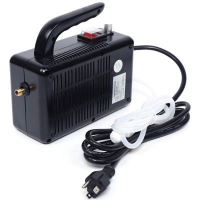 1600W 110V High Pressure Steam Cleaner Automatic Mobile Cleaning Machine with 39.3 inch Inlet Pipe for Home Cleaning, 100-200ml/min Water Consumption,7.4x3x4.7 inch (Black)