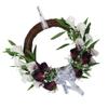 ABOOFAN Fake Flowers Calla Lily Garland Wreath Artificial Silk Flowers Wedding Christmas Holiday Front Door Wreath Home Decoration view 1