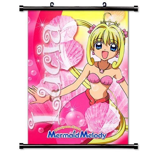 Mermaid Melody Pichi Pichi Pitch Anime Fabric Wall Scroll Poster (32 x 46) Inches [A] Mermaid Melody- 17(L)