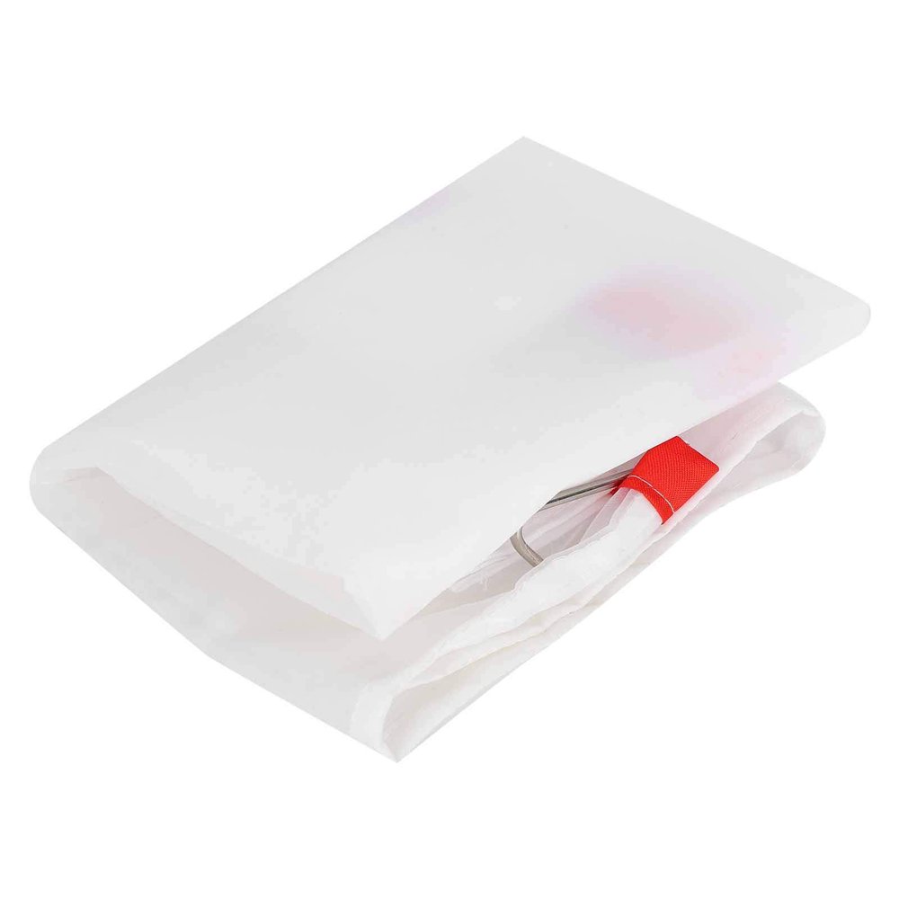 Honey Strainer Bags, Nylon Honey Impurity Filter Red Wine Filtration Net Bags with Three Hooks