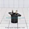 3513003000 Microwave Light Socket view 2