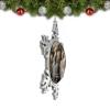China Terracotta Warriors Xi'an Christmas Ornament Tree Decoration Crystal Metal Souvenir Gift view 2