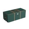 Rolling Christmas Tree Storage Bag-For 12FT Artificial Trees-Green Canvas Duffel on Wheels & Window-For Holiday Decorations & Inflatables by Elf Stor view 1