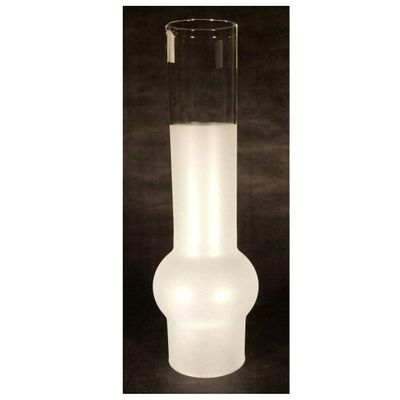 Galapagoz Kerosene Oil Lamp Frosted Matador Chimney for Rayo and CD Burner New 2 5/8 Inch X 12inch USA