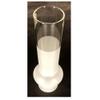 Galapagoz Kerosene Oil Lamp Frosted Matador Chimney for Rayo and CD Burner New 2 5/8 Inch X 12inch USA view 2