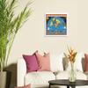 Post Office - International Radio Telephone Services - Vintage Pictorial Map by MacDonald (Max) Gill c.1935 - Bamboo Fine Art 290gsm Paper (Unframed) 17x22in view 3