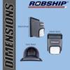 Robship Marine Holder Cup The Ultimate Drinkware for Boating Adventures, Navyline - Single view 2