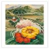 Hawaiian Blessings - Cover of a Hawaii Tourist Bureau Booklet - Vintage Hawaiian Travel Brochure by Andre c.1942 - Bamboo Fine Art 290gsm Paper (Unframed) 17x22in view 1