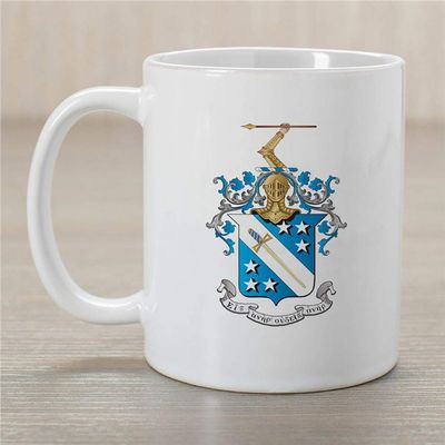Phi Delta Theta Greek Crest Coffee Mug