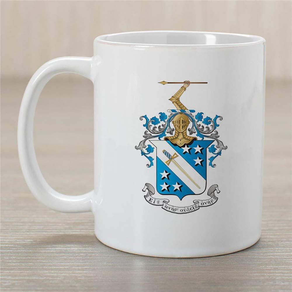 Phi Delta Theta Greek Crest Coffee Mug