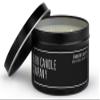 Cranberry, Oak and Fig | Natural Soy Candle | Hand Poured in The USA | Long Lasting 48-56 Burn Time | Highly Scented Aromatherapy Candle | Contemporary Black Tin | 8 oz view 2