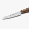 Arcos Paring Knife 4 Inch Stainless Steel. Professional Kitchen Knife for Peeling Fruits and Vegetables. Ovengkol Wood Handle 100% natural FSC and 100mm Blade. Series Nordika. Color Brown view 2