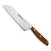 Arcos Santoku Knife 7 Inch Stainless Steel. Japanese Kitchen Knife for Fish, Meat and Vegetables. Ovengkol Wood Handle 100% natural FSC and 190mm Blade. Series Nordika. Color Brown. view 1