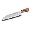 Arcos Santoku Knife 7 Inch Stainless Steel. Japanese Kitchen Knife for Fish, Meat and Vegetables. Ovengkol Wood Handle 100% natural FSC and 190mm Blade. Series Nordika. Color Brown. view 4