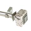 Rod Desyne 1" Will Single Curtain Rod, 48-84 inch, Satin Nickel view 1