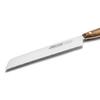 Arcos Bread Knife 8 Inch Nitrum Stainless Steel and 200 mm blade. Obtain a great variety of cuts for your food. Ideal knife for daily domestic use. Series Nordika. Color Brown. view 3