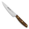 Arcos Chef Knife 5 Inch Stainless Steel. Professional Kitchen Knife for Cooking. Ovengkol Wood Handle 100% natural FSC and 140 mm Blade. Series Nordika. Color Brown. view 1