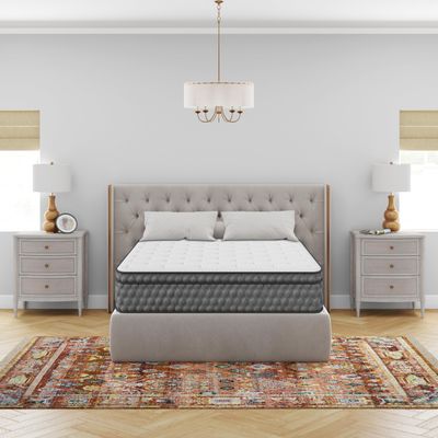 Diamond Mattress Soothe Gel Euro Top Pressure-Relieving Mattress, Full 11-inch, Greenguard Gold, CertiPUR-US Certified, Fiberglass-Free, Made in USA