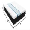 Diamond Mattress EquaLite Copper Cooled Hybrid Mattress, King Mattress 11-inch Firm, Greenguard Gold, CertiPUR-US Certified, Fiberglass-Free, Made in USA view 2