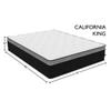 Diamond Mattress EquaLite Copper Infused Cooling Hybrid Medium Mattress, California King14-inch, Greenguard Gold, CertiPUR-US Certified, Fiberglass-Free, Made in USA view 2