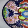 14" round TALAVERA VESSEL SINK Mexican handmade ceramic bathroom basin, folk art view 3