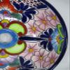 14" round TALAVERA VESSEL SINK Mexican handmade ceramic bathroom basin, folk art view 4