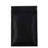 QQ Studio 100pcs Double-Sided Matte Foil Flat Packaging Zipper Seal Bags (4.7" x 7.1", Matte White) view 1