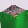 QQ Studio 100pcs Double-Sided Matte Foil Flat Packaging Zipper Seal Bags (4.7" x 7.1", Matte Green) view 2