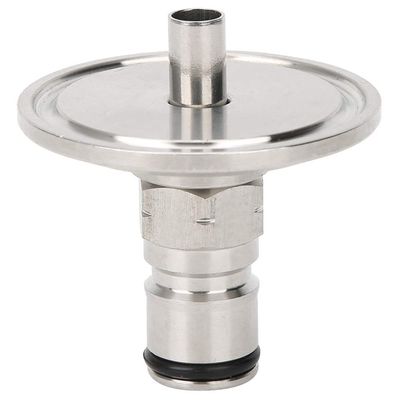 Aqur2020 1.5in Gas Lock Post Adapter Tri Clamp to Connector Homebrew Beer conry keg Beer Brewer Fitting Brewing Accessory