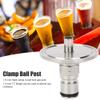 Aqur2020 1.5in Gas Lock Post Adapter Tri Clamp to Connector Homebrew Beer conry keg Beer Brewer Fitting Brewing Accessory view 2