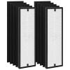 NEA-F1 HEPA Replacement Filter for Eureka NEA120 Air Puri-fier and for Toshiba Smart WiFi Air Puri-fier CAF-W36USW - 2 Pack NEA-F1 HEPA Filter with 8 Pack NEA-C1 Carbon Filter view 1