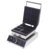 Commercial Waffle Maker, 110V 1500W 6Pcs Rectangle Waffle Maker Machine Nonstick Temperature and Time Control Square Waffle Maker, Waffle Iron for Bakeries, Restaurants, Kiosks, Canteens view 1