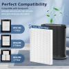 9 Pack HPA300 HEPA Filter Replacement R for Honeywell HPA300 HPA200 HPA100 and HPA090 Series and HPA5300, HPA300VP, HPA304 HPA3300, HPA5300. Replace HRF-R3 Filter R (HRF-R3 & HRF-R2 & HRF-R1) view 2