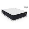 Diamond Mattress DreamSuite Hybrid Mattress  Medium 14.5 inch King  Cooling Latex, Memory Foam & Zoned Coil Support Mattress in a Box  CertiPUR-US, GREENGUARD Gold - Made in USA view 2